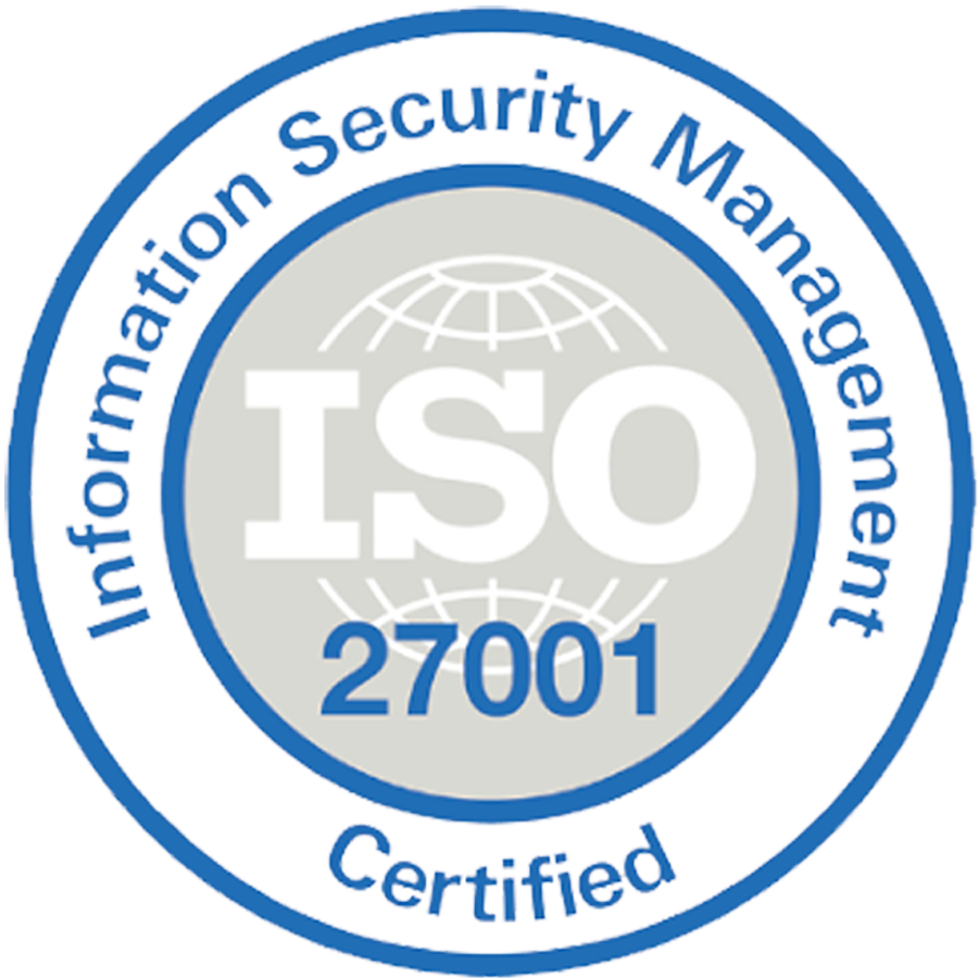 ISO 27001 Certified
